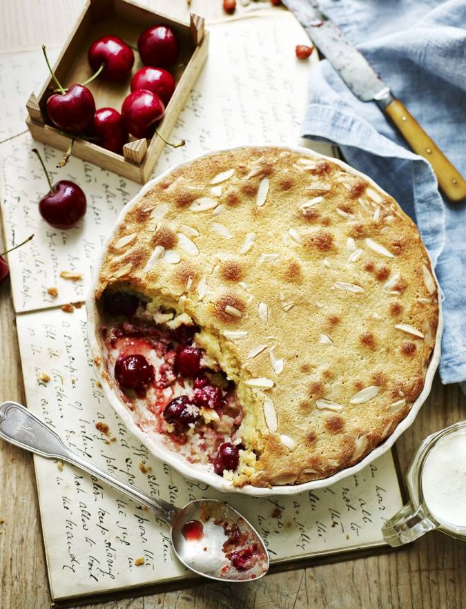 Cherry Bakewell Pudding Sainsburys Magazine